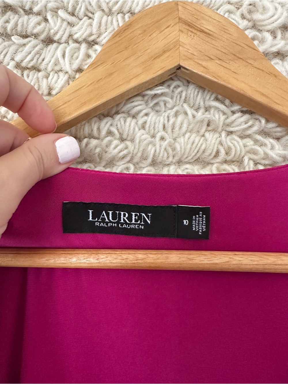 Lauren Ralph Lauren Surplice Jersey Dress - Picture 3 of 7